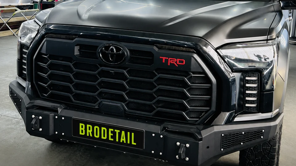 Toyota Tundra с защитой кузова в студии BRODETAIL